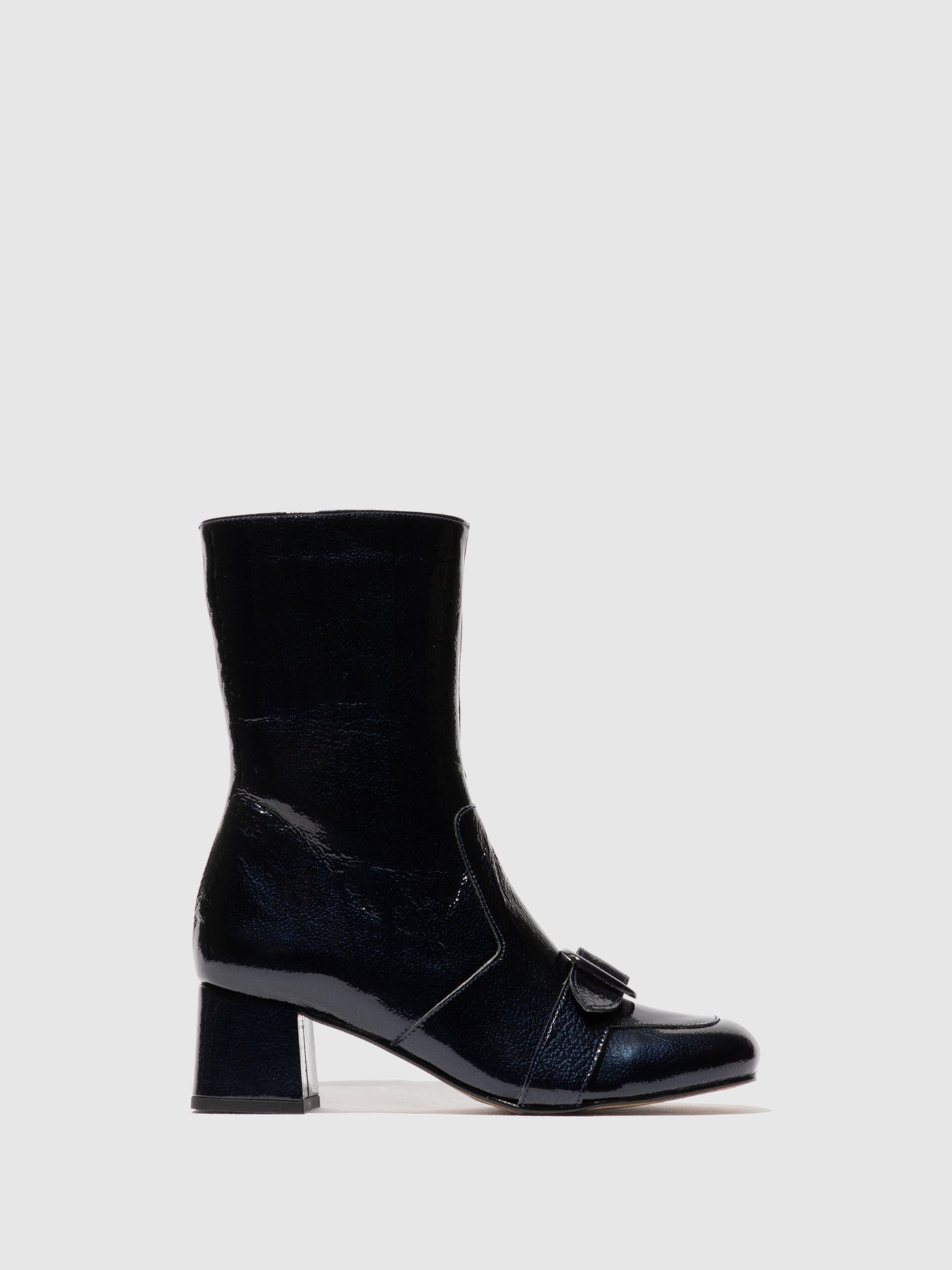 Zip Up Ankle Boots SUIR170FLY NAVY