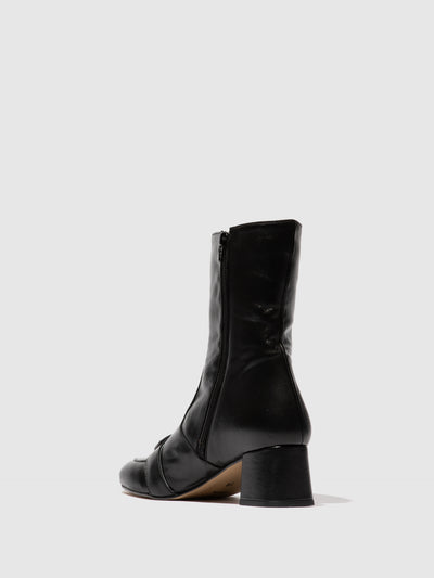 Zip Up Ankle Boots SUIR170FLY BLACK