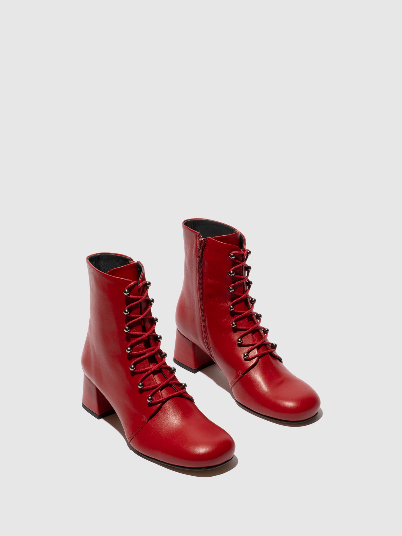 Lace-up Ankle Boots SENK171FLY RED