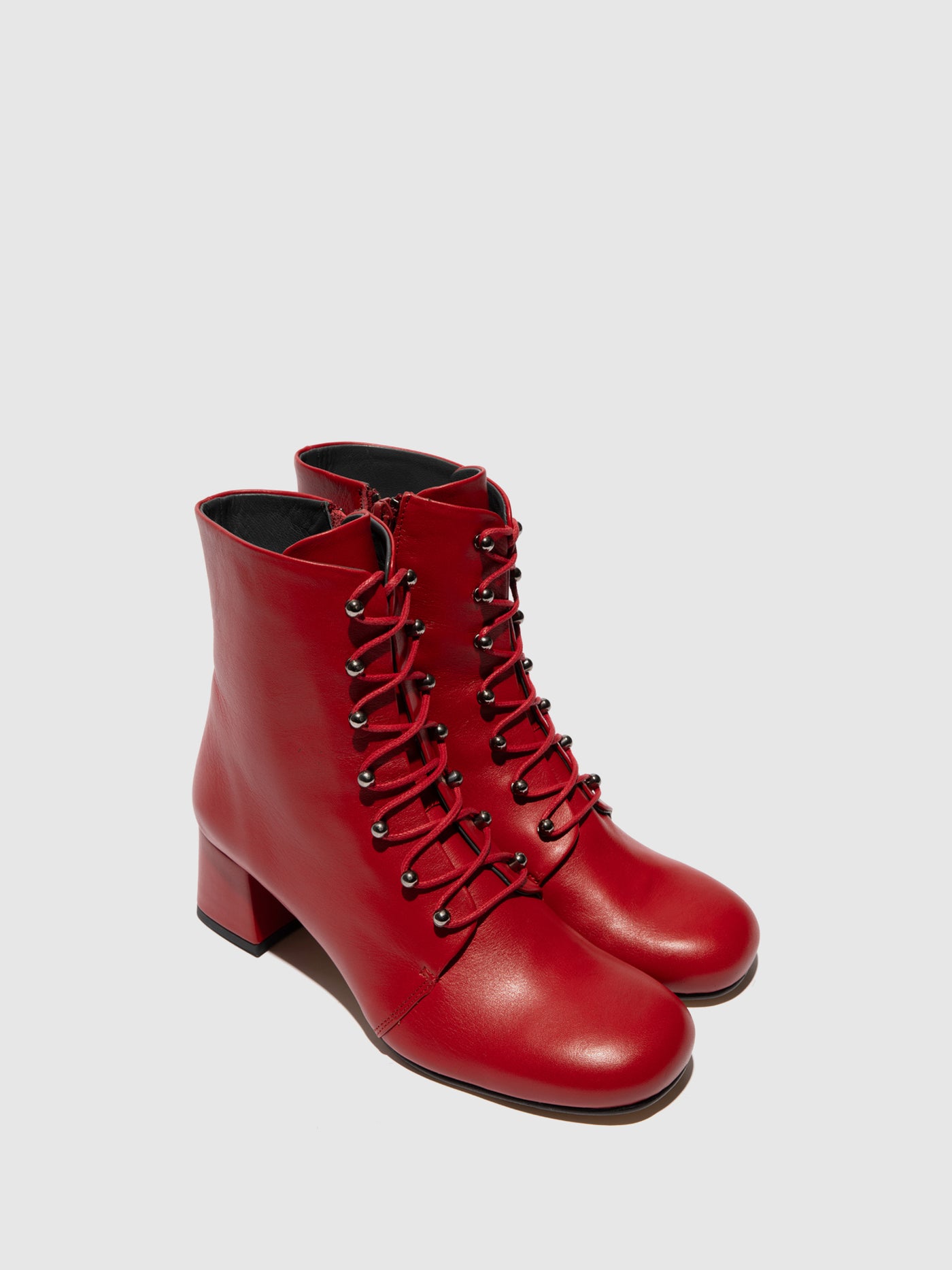 Lace-up Ankle Boots SENK171FLY RED