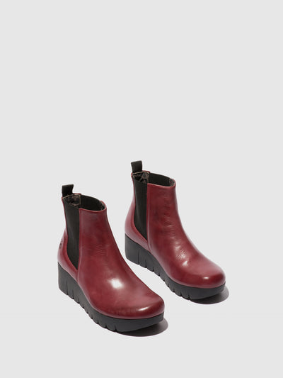 Chelsea Ankle Boots VAZE177FLY BURGUNDY