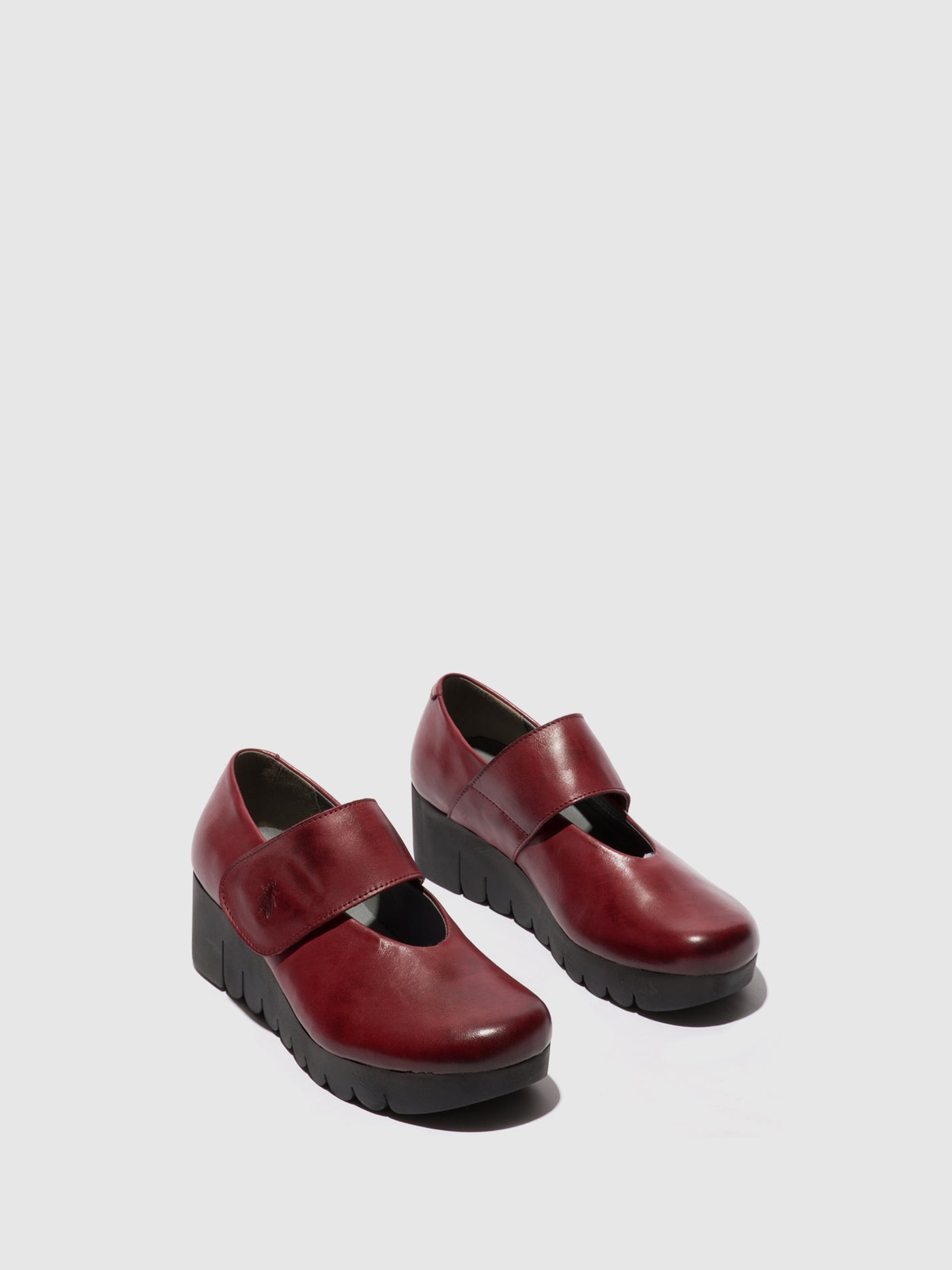 Velcro Shoes VARI188FLY BURGUNDY