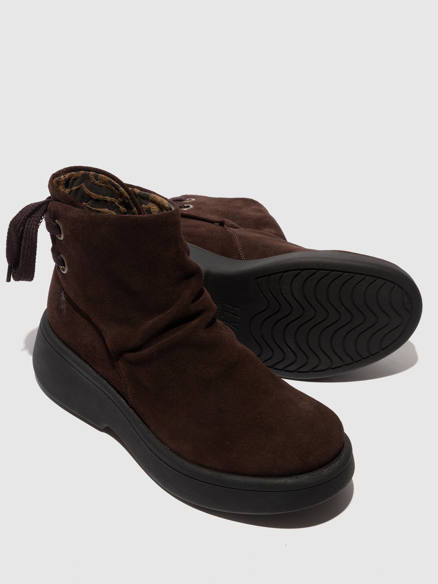 Lace-up Ankle Boots MEBS189FLY EXPRESSO