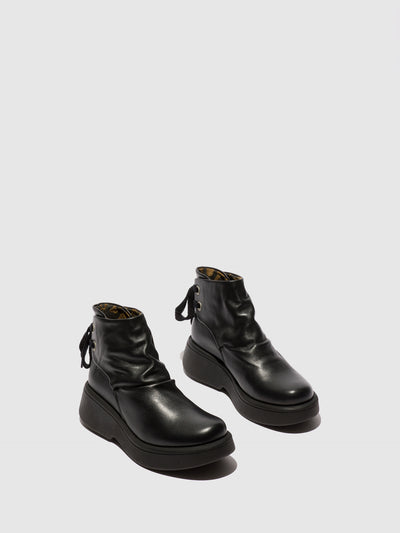 Lace-up Ankle Boots MEBS189FLY DUBLIN BLACK