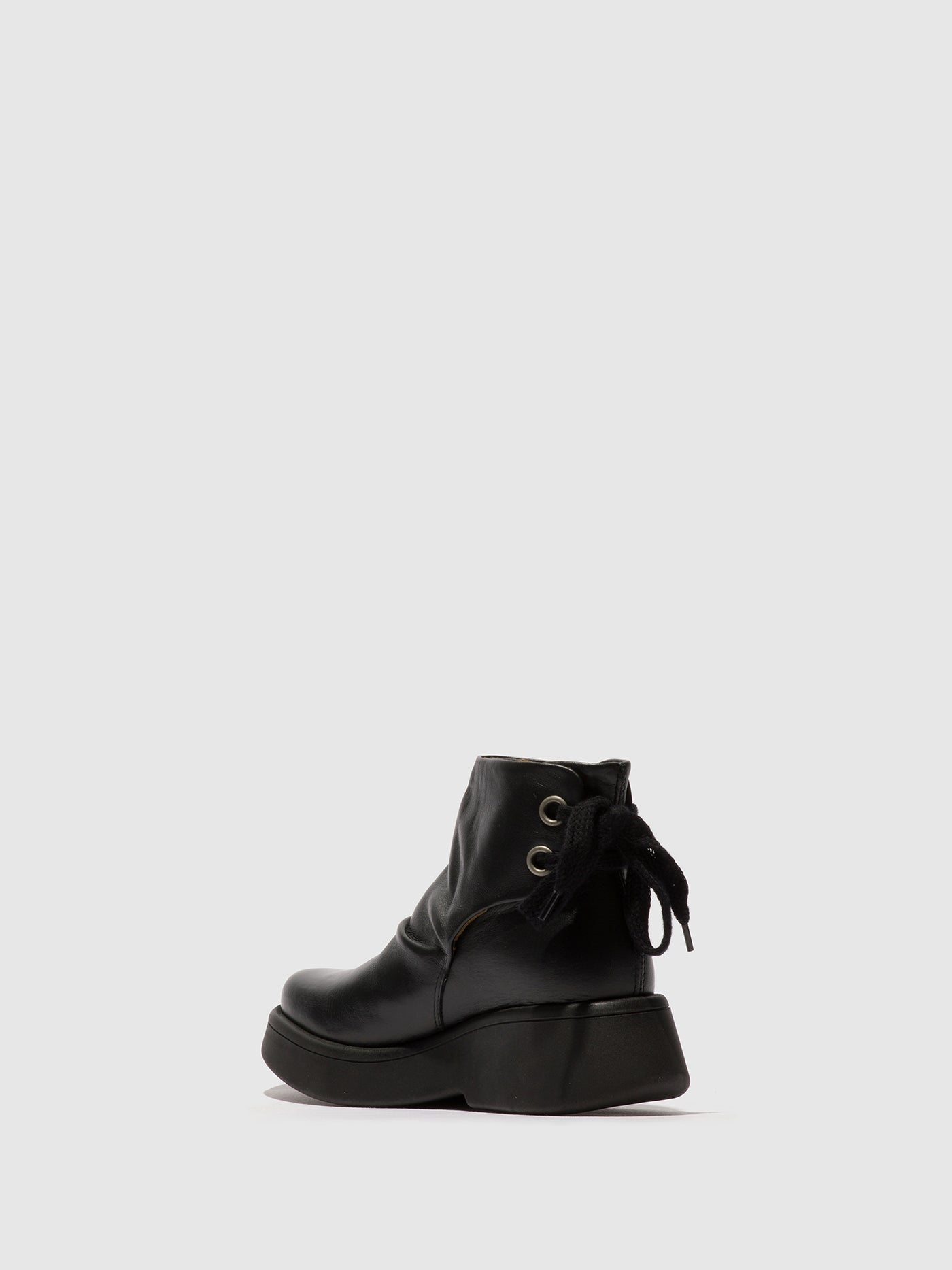 Lace-up Ankle Boots MEBS189FLY DUBLIN BLACK