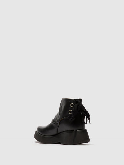 Lace-up Ankle Boots MEBS189FLY DUBLIN BLACK