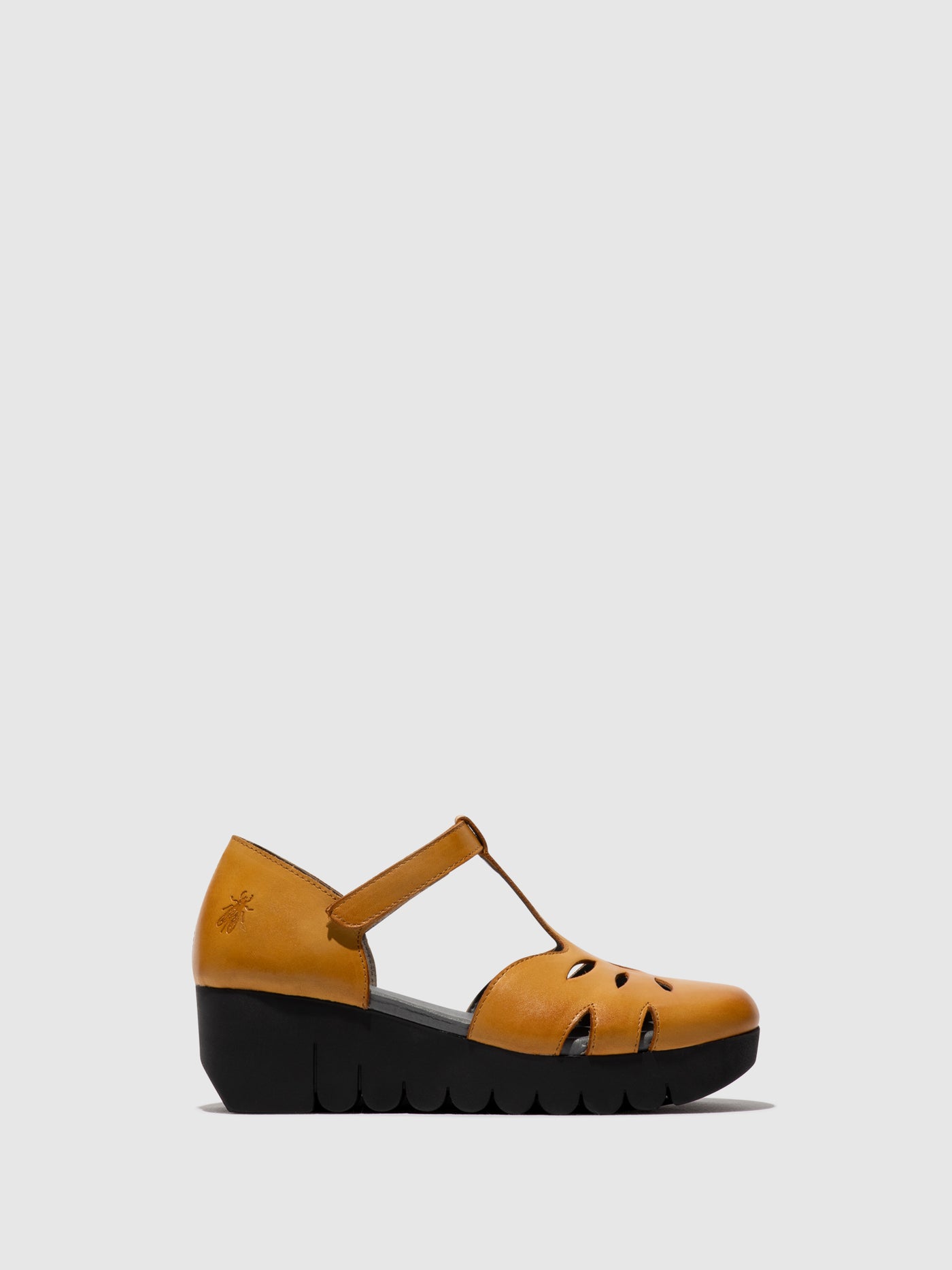 T-Strap Sandals VELT224FLY MUSTARD