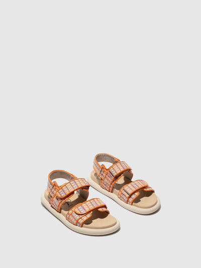 Sling-Back Sandals PAAV228FLY ORANGE/BUMBLEBEE