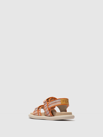 Sling-Back Sandals PAAV228FLY ORANGE/BUMBLEBEE