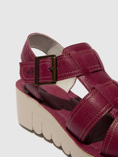 Sling-Back Sandals YUDD236FLY BERRY