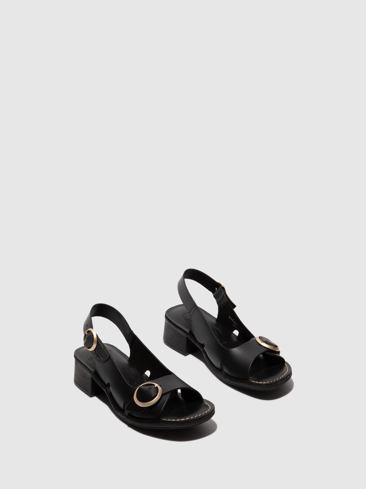 Buckle Sandals EDOV237FLY BLACK