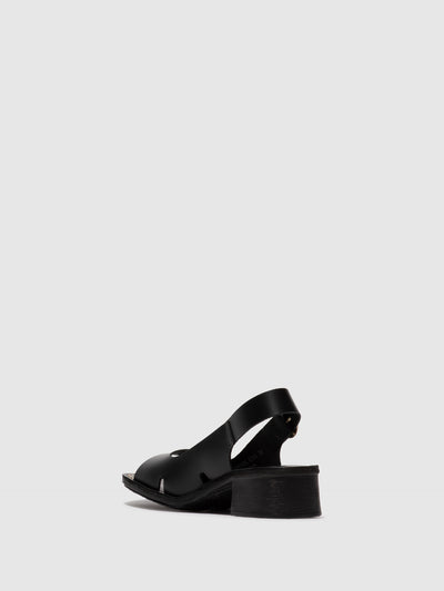 Buckle Sandals EDOV237FLY BLACK