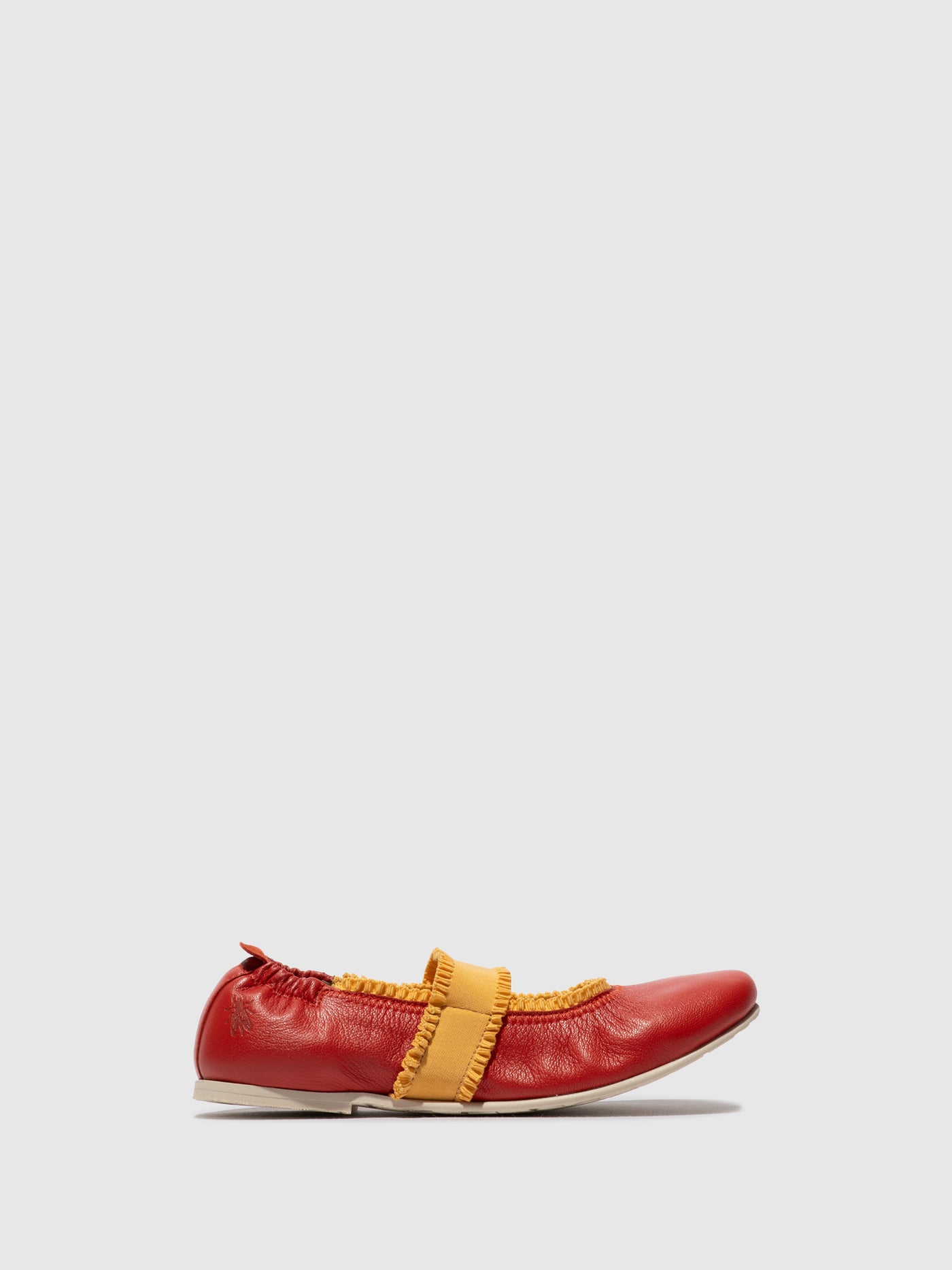 Elasticated Ballerinas GECH253FLY DEVIL RED/YELLOW