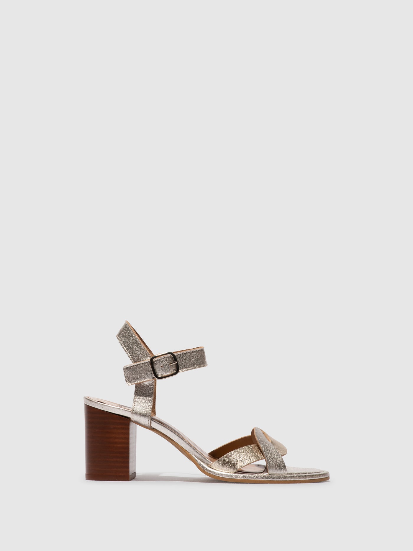 Heel Sandals MOJI263FLY SILVER/GOLD