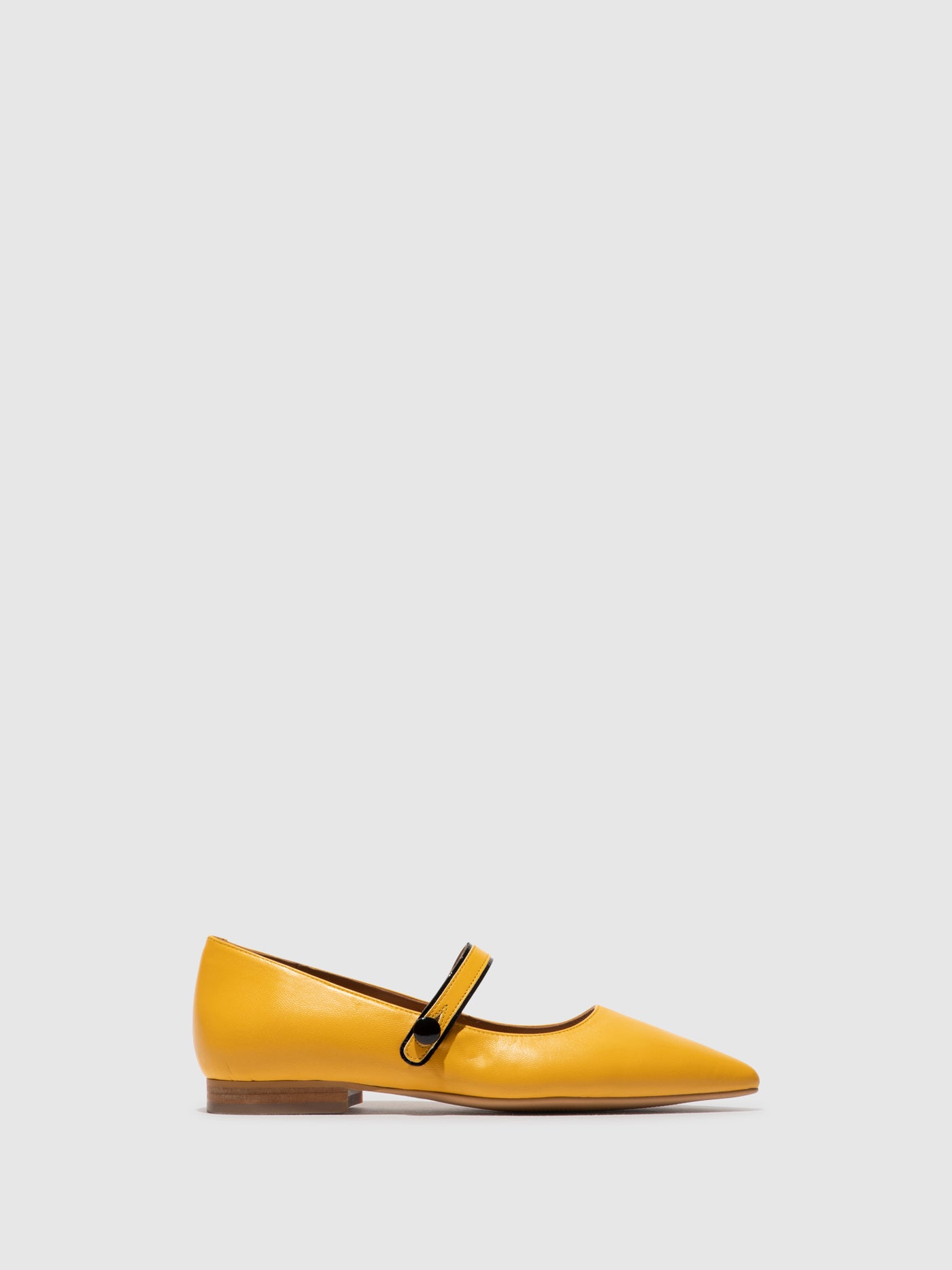 Pointed Toe Shoes SULN265FLY YELLOW/BLACK