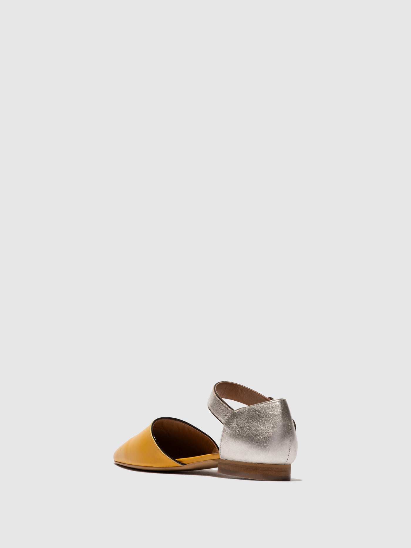 Pointed Toe Shoes SARJ266FLY YELLOW/SILVER/BLACK