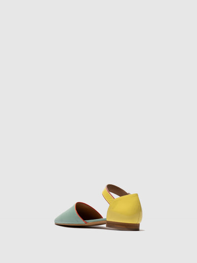 Pointed Toe Shoes SARJ266FLY SPEARMINT/LEMON/SCARLET