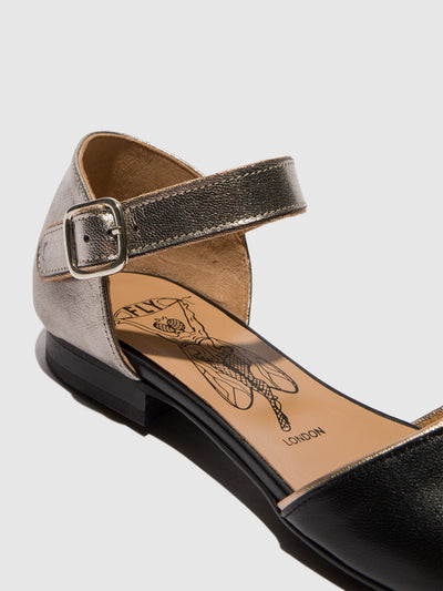Pointed Toe Shoes SARJ266FLY BLACK/GRAPHITE/SILVER