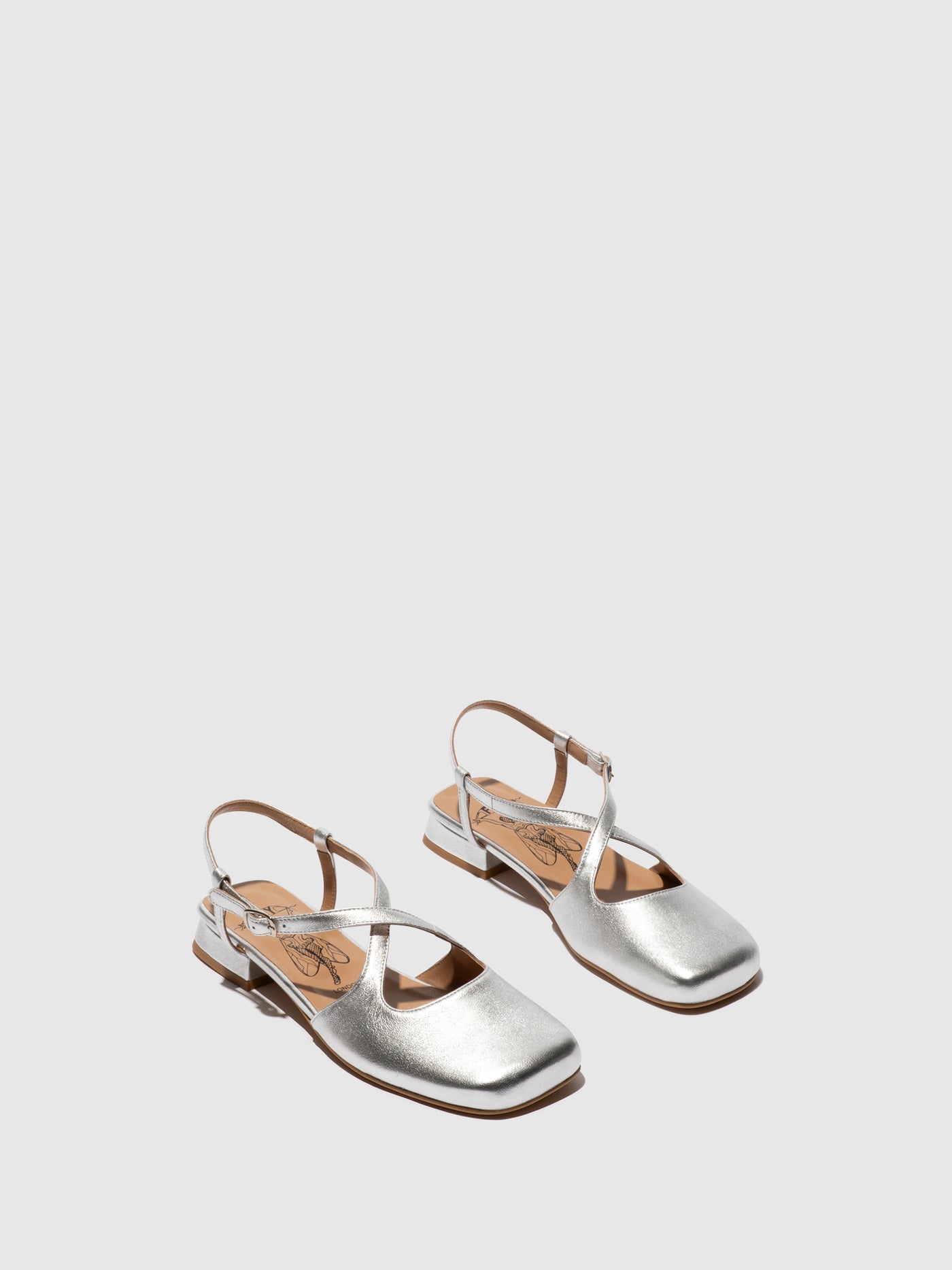 Sling-Back Sandals CEFI270FLY SILVER