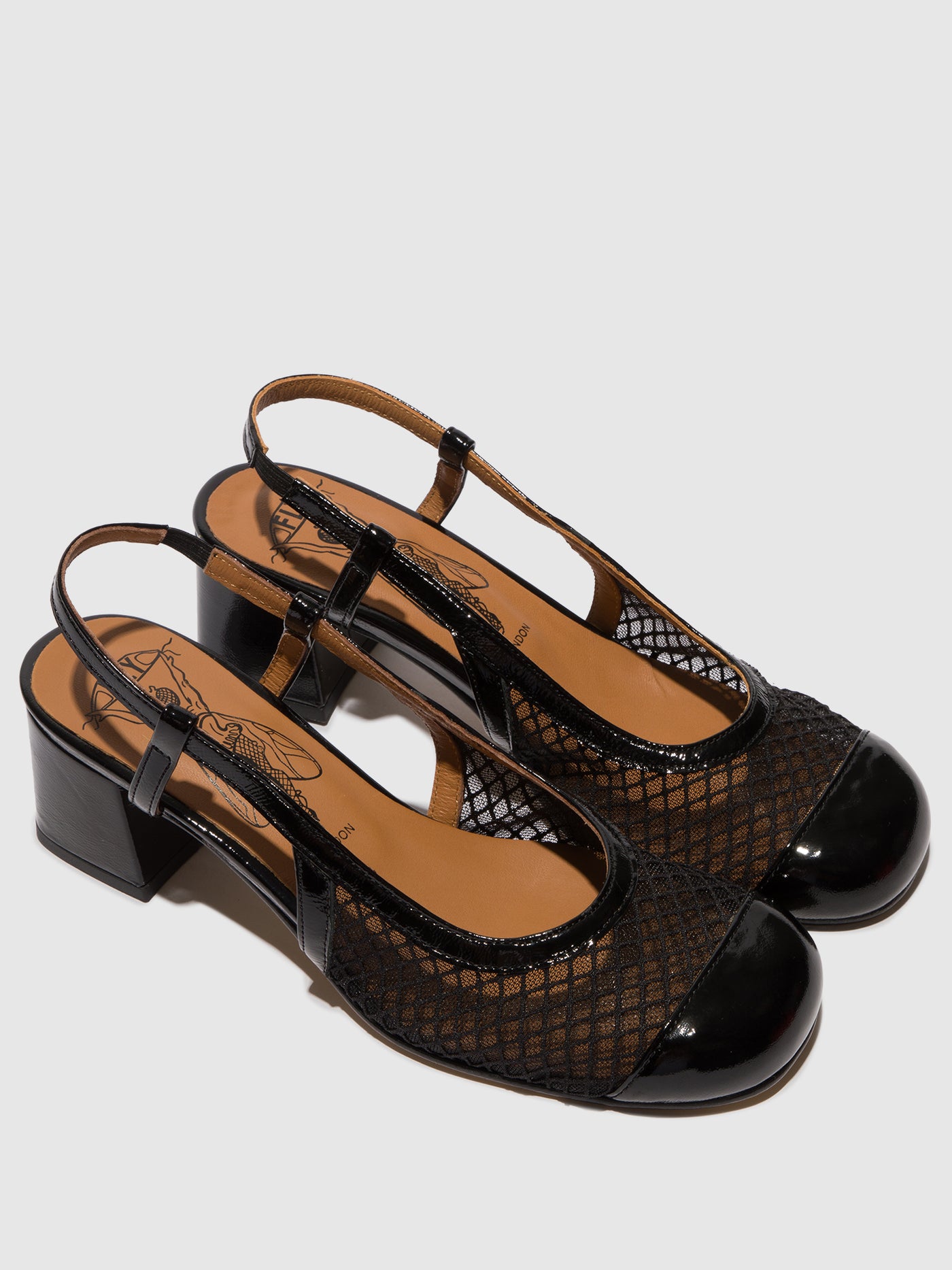 Sling-Back Sandals SOKI273FLY BLACK