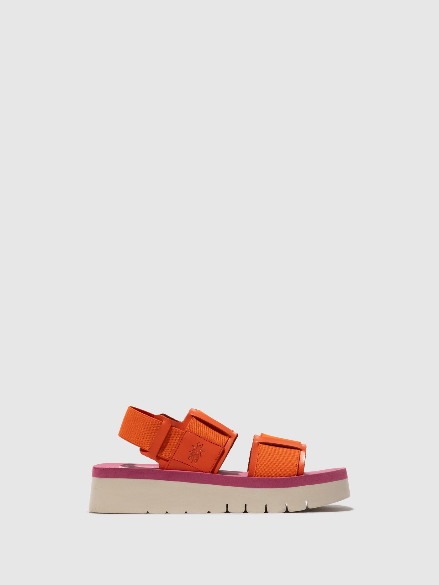 Sling-Back Sandals SORU277FLY SCARLET/ORANGE/LILAC