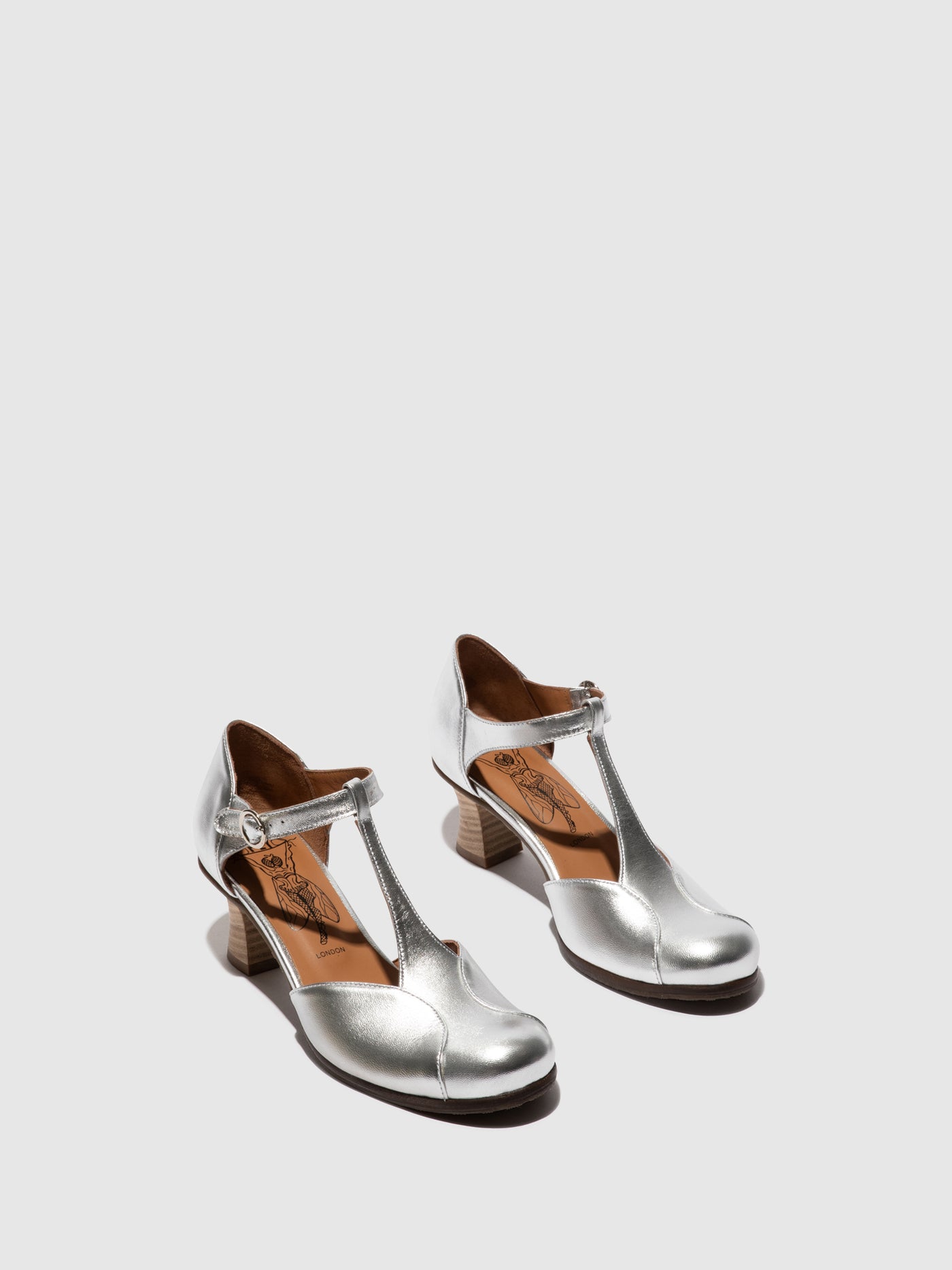 Mary Jane Shoes BEMI279FLY SILVER