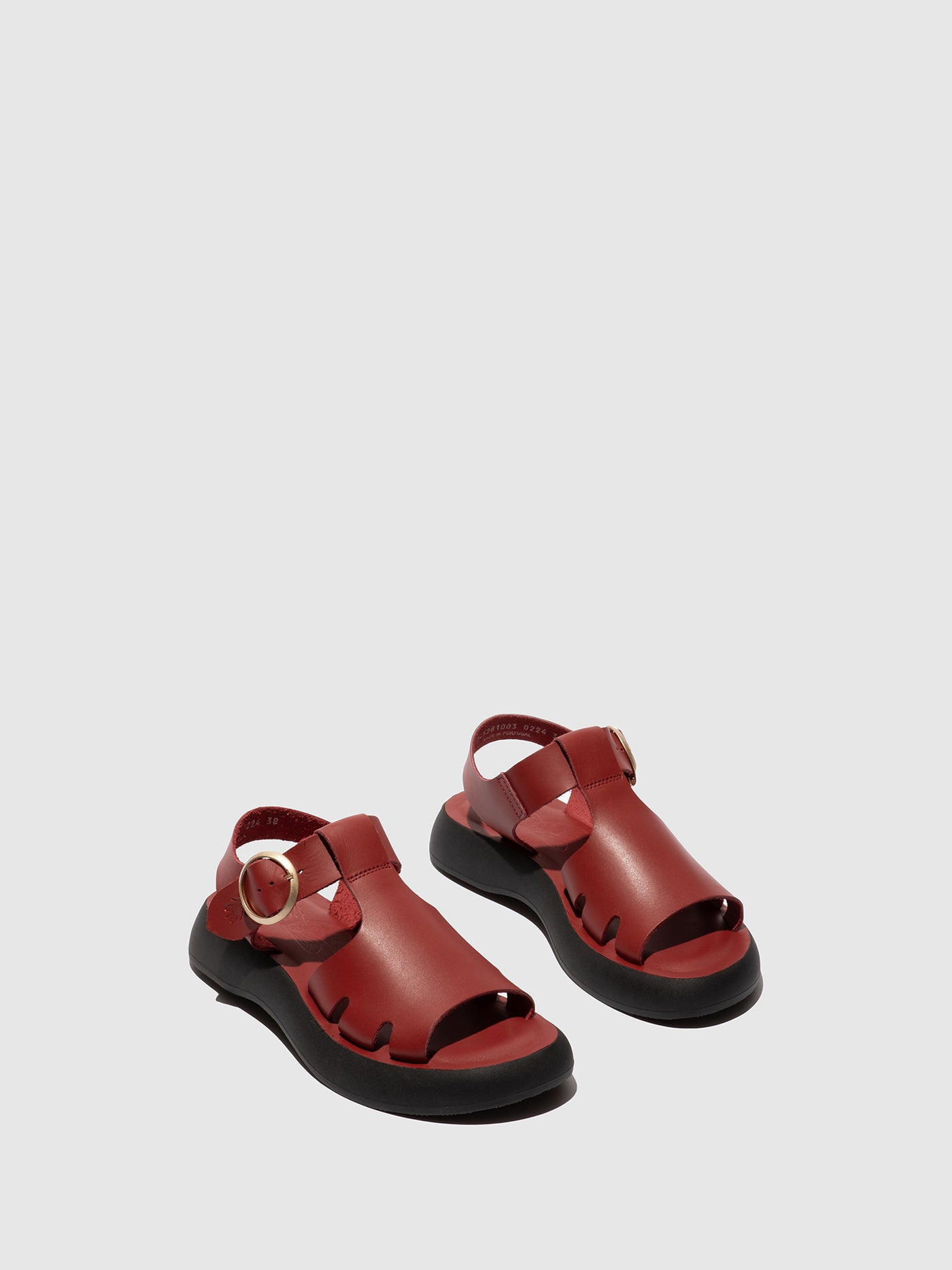 Buckle Sandals BADY281FLY INTENSE RUST