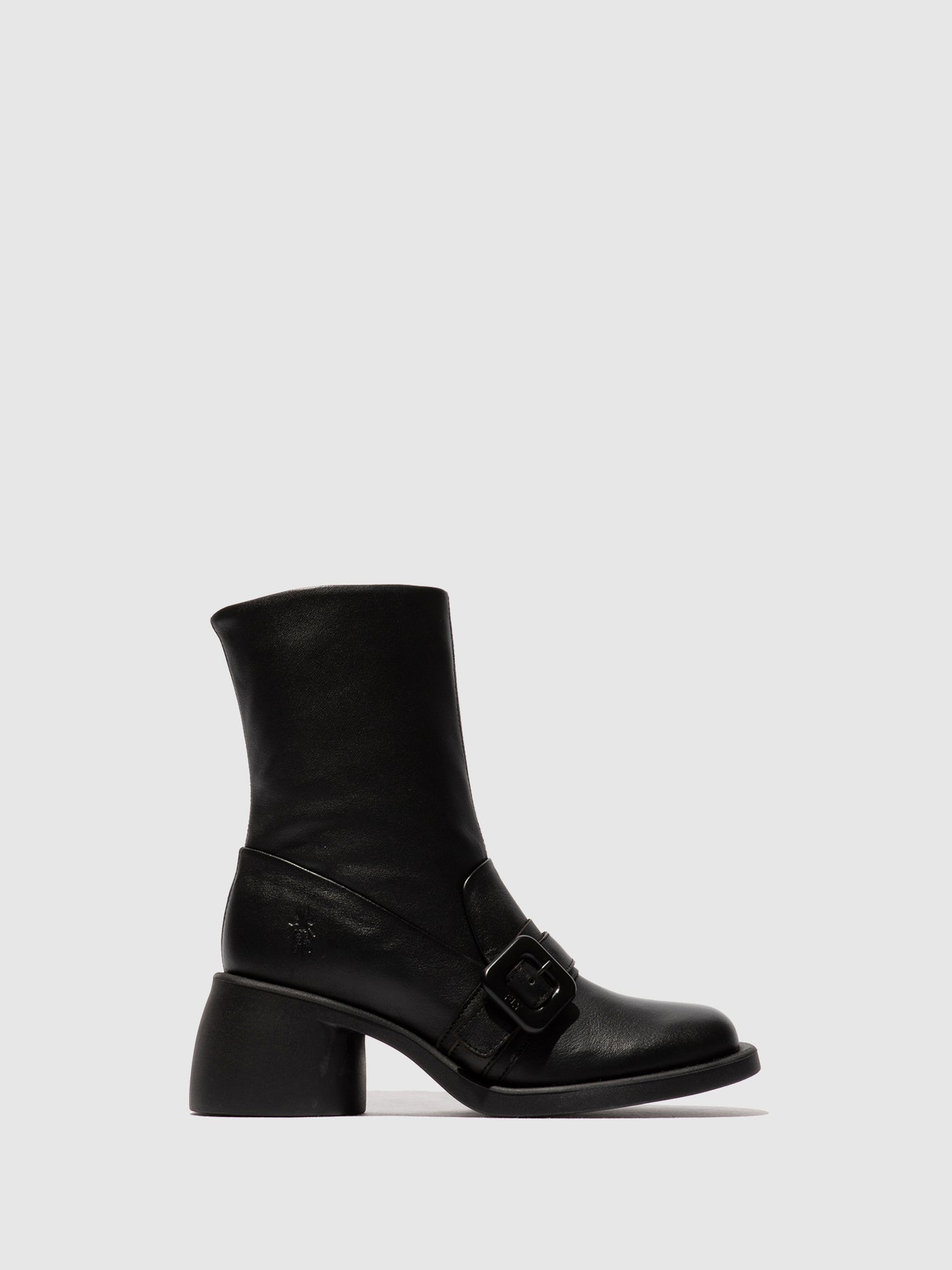 Buckle Ankle Boots HUDA303FLY BLACK