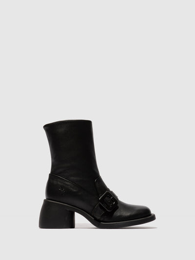Buckle Ankle Boots HUDA303FLY BLACK