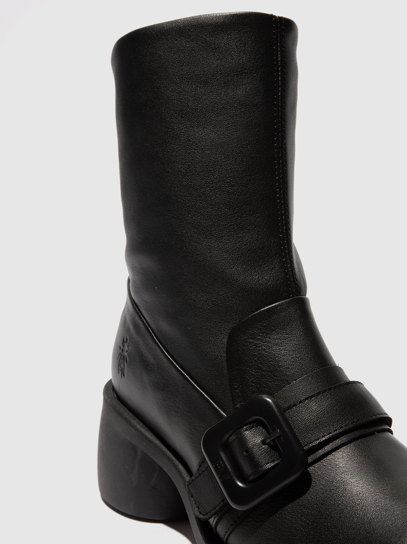 Buckle Ankle Boots HUDA303FLY BLACK