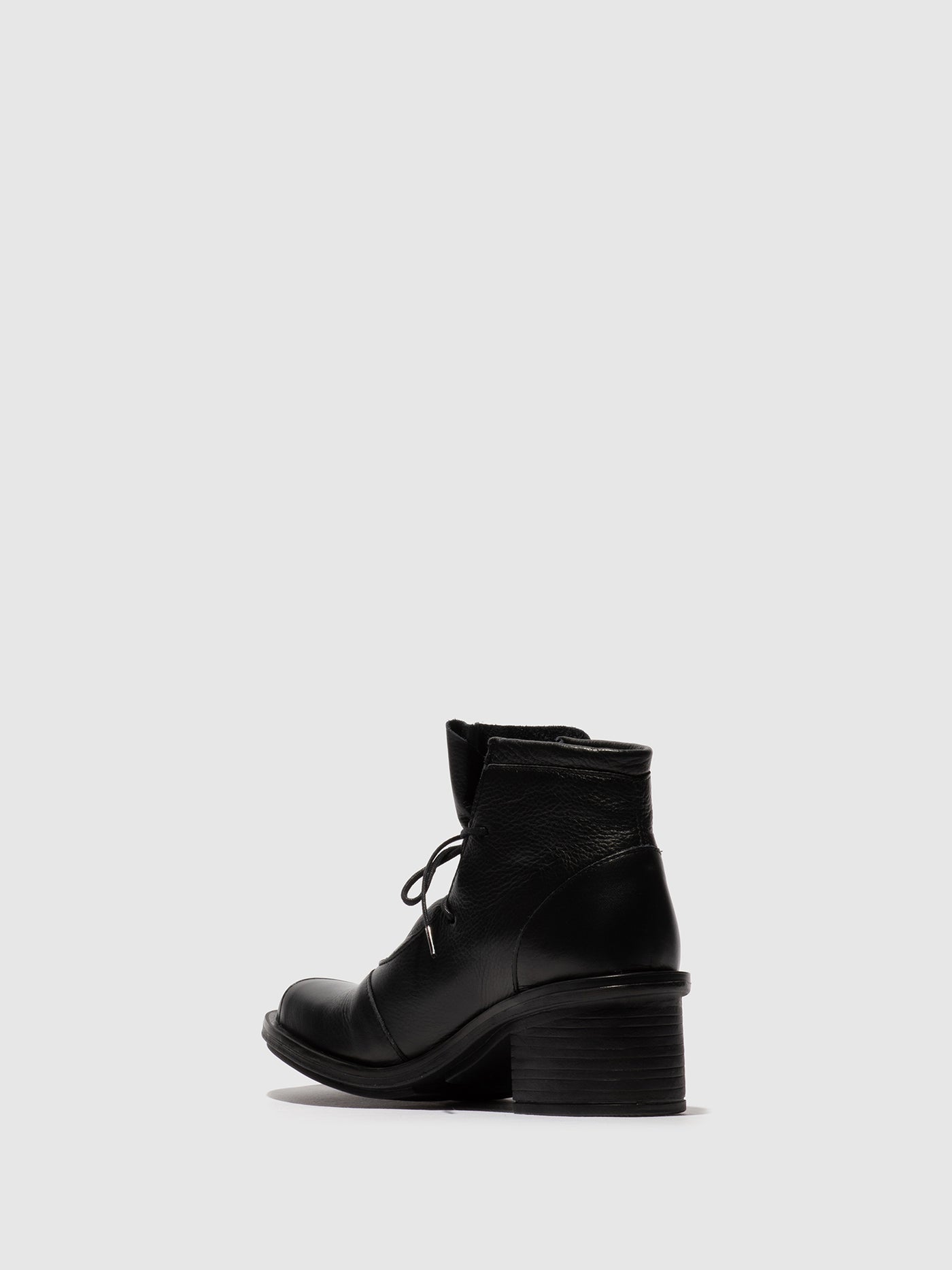 Lace-up Ankle Boots CARF307FLY BLACK
