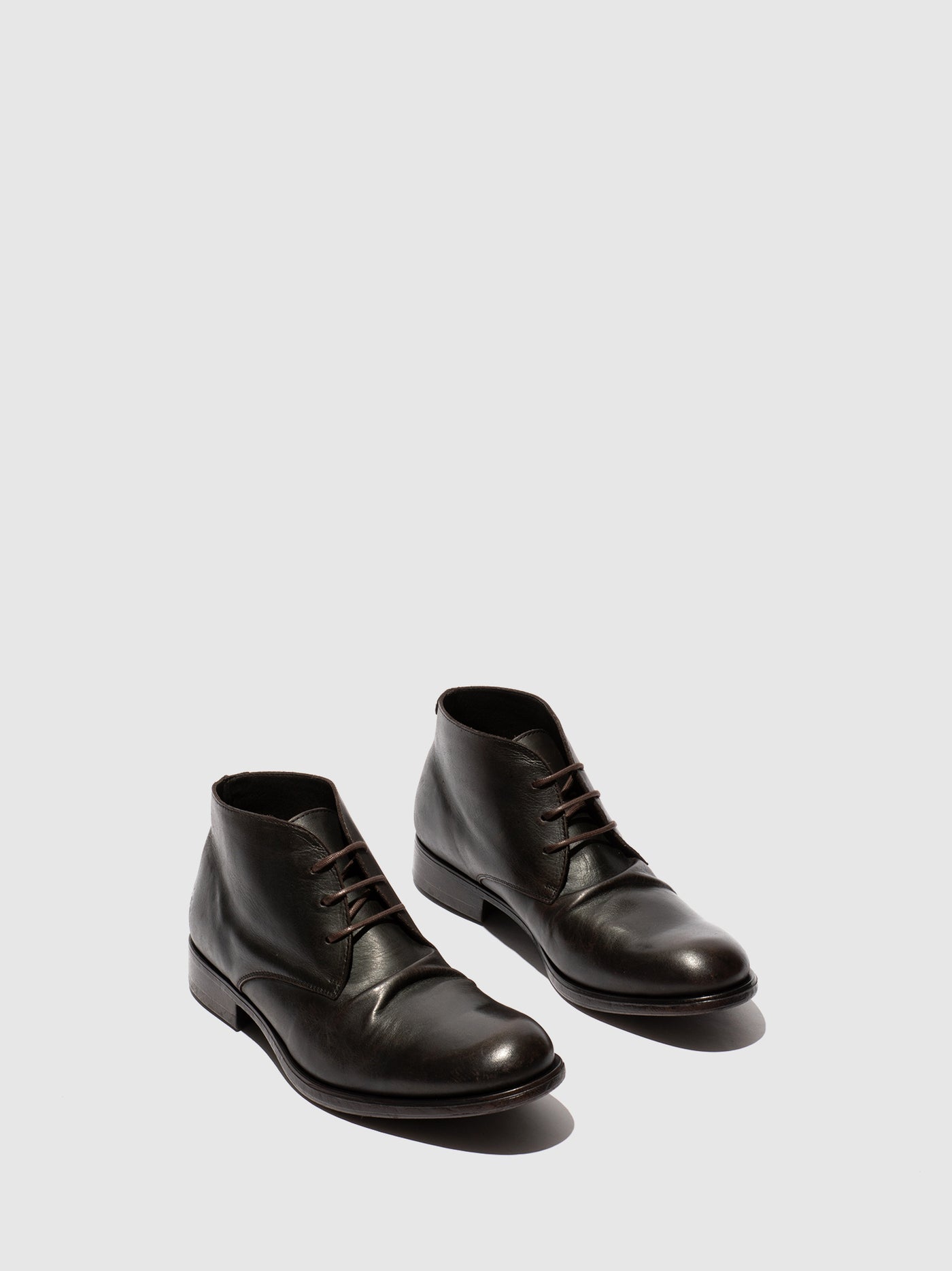 Lace-up Ankle Boots MIZZ312FLY BROWN