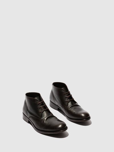 Lace-up Ankle Boots MIZZ312FLY BROWN