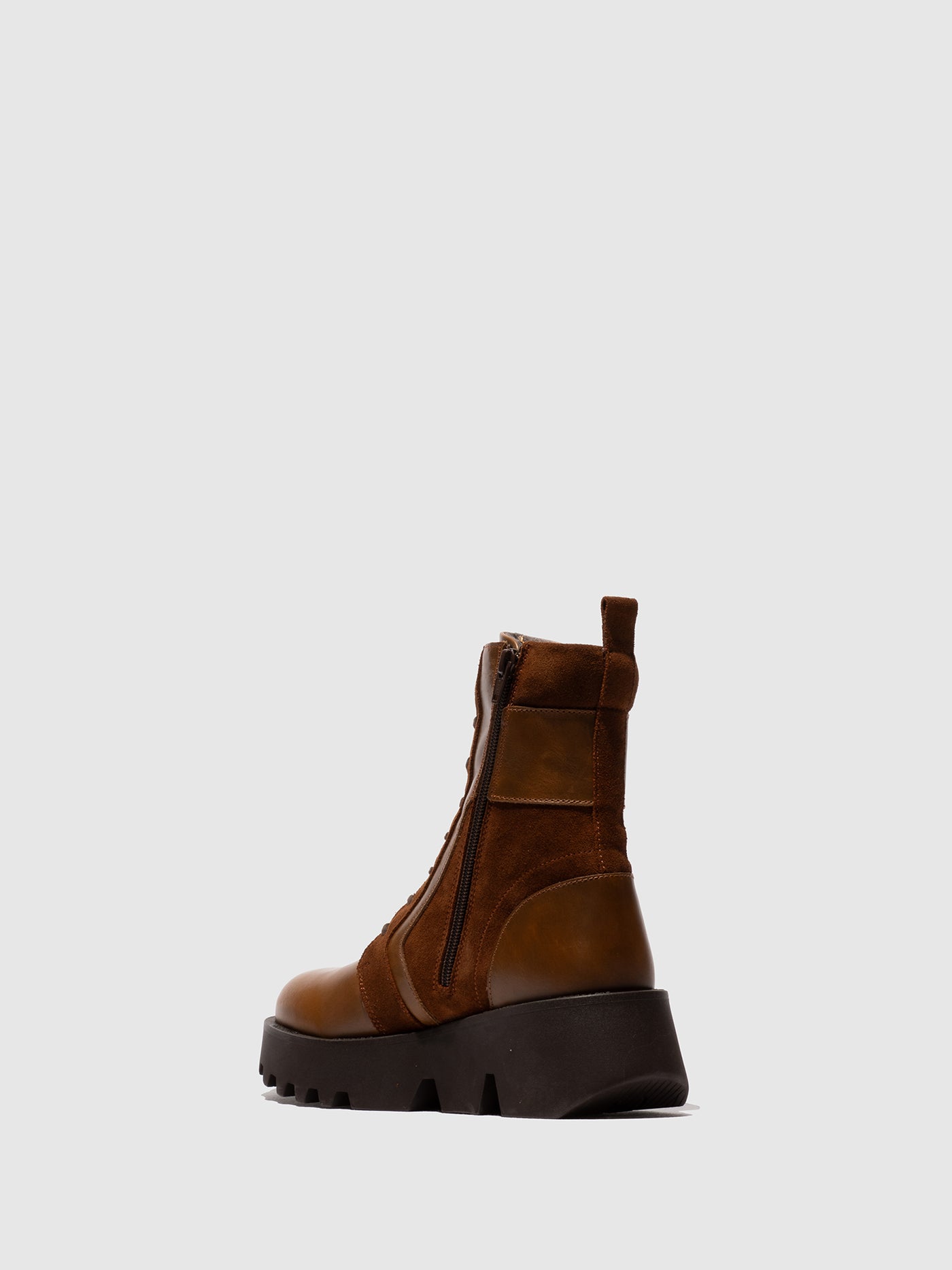 Lace-up Ankle Boots ZELY315FLY CAMEL