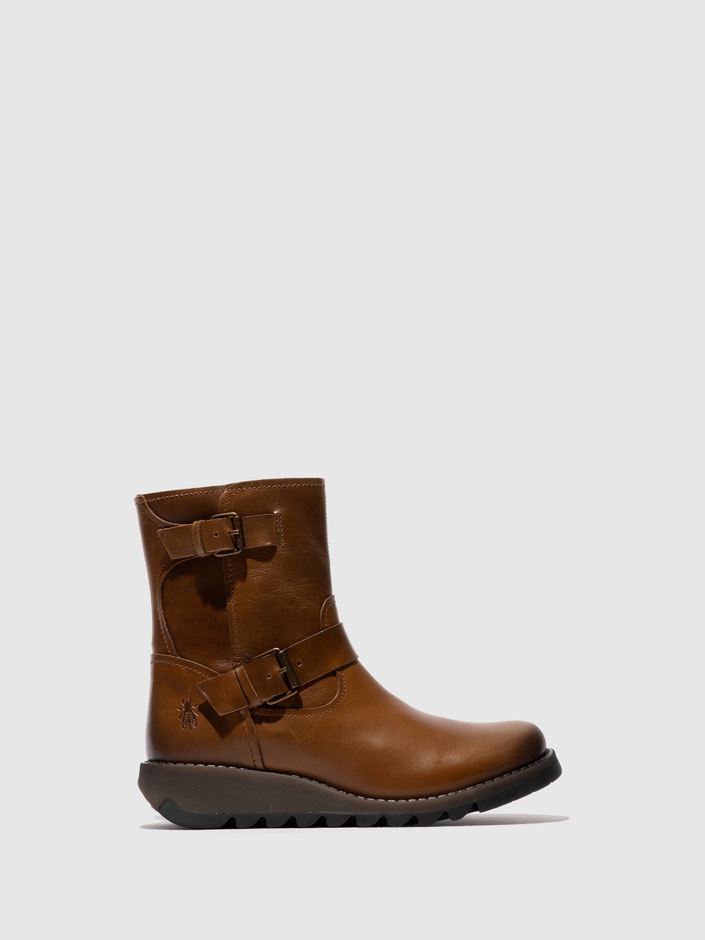 Zip Up Ankle Boots SORF321FLY CAMEL