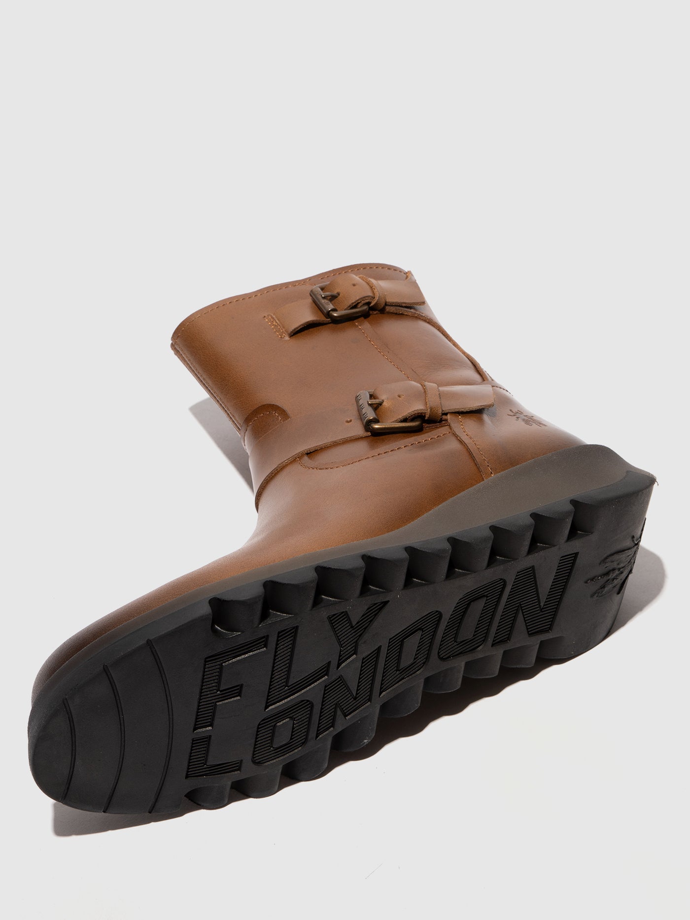 Zip Up Ankle Boots SORF321FLY CAMEL