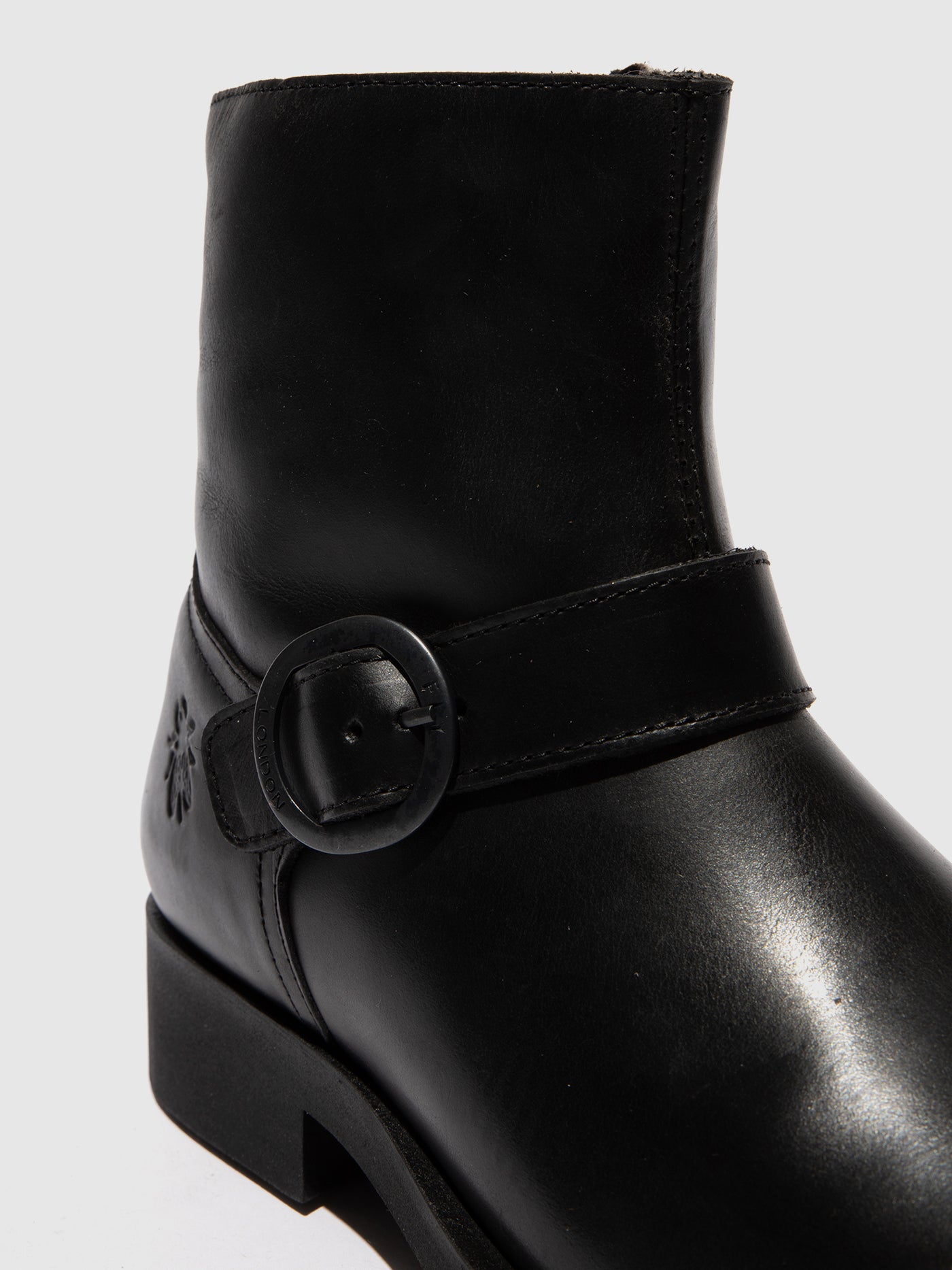 Buckle Ankle Boots RIFU327FLY BLACK