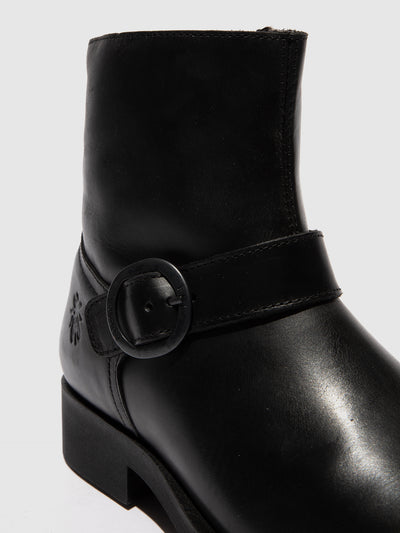 Buckle Ankle Boots RIFU327FLY BLACK
