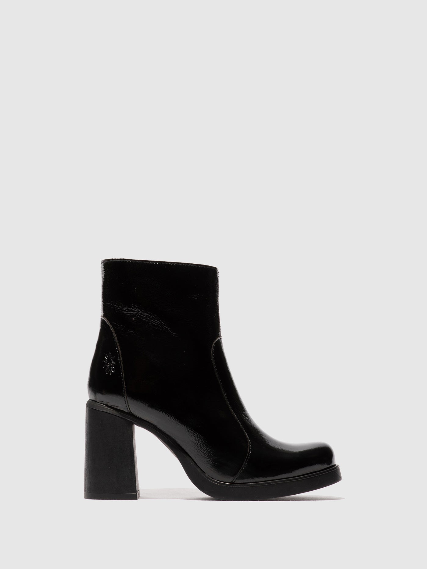 Zip Up Ankle Boots SIJU331FLY BLACK
