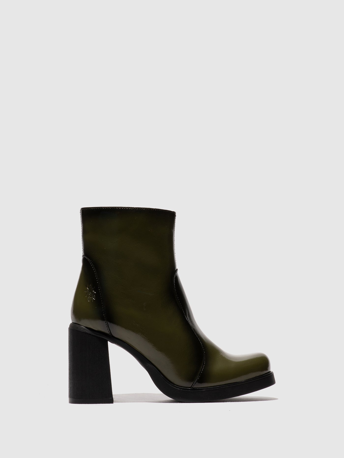 Zip Up Ankle Boots SIJU331FLY SEA KELP
