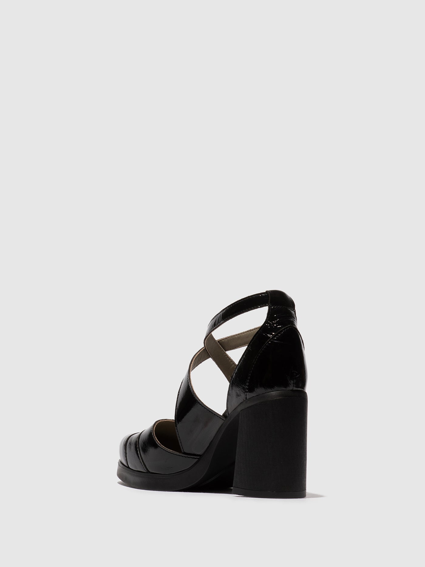 Buckle Sandals SERD333FLY BLACK