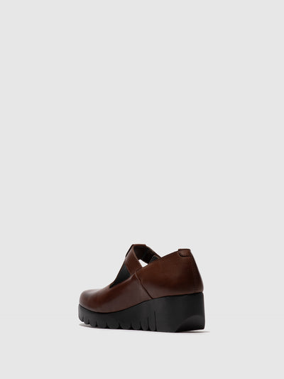 Mary Jane Shoes VEKA339FLY BROWN