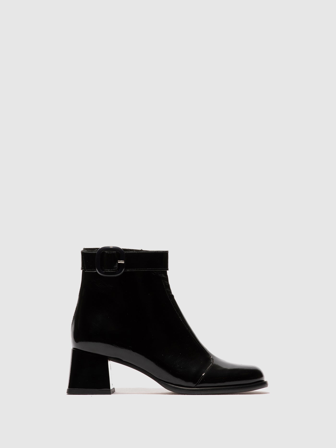 Zip Up Ankle Boots SIRT340FLY BLACK