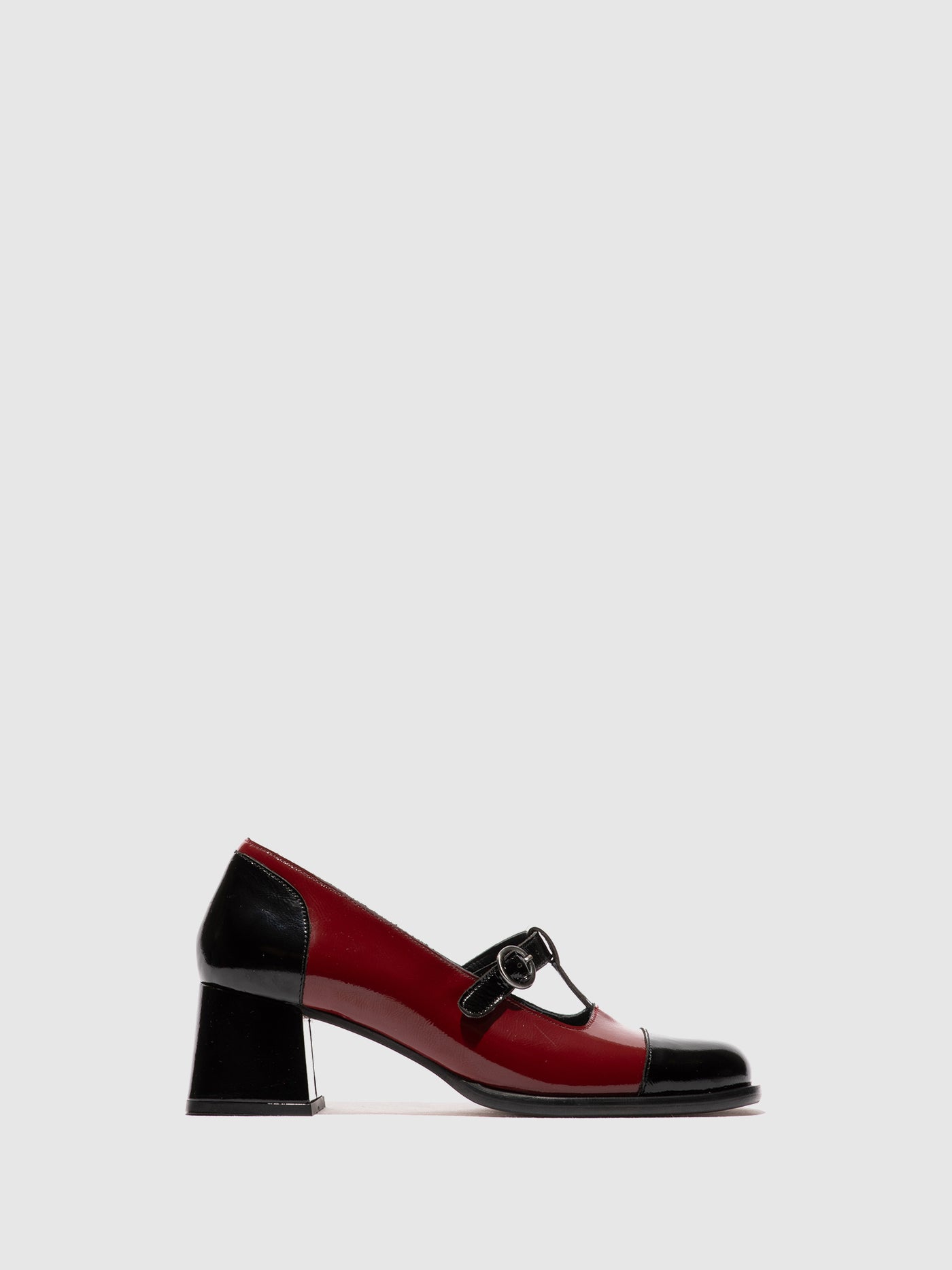 Buckle Shoes SOLF341FLY BLACK/INT.RUST
