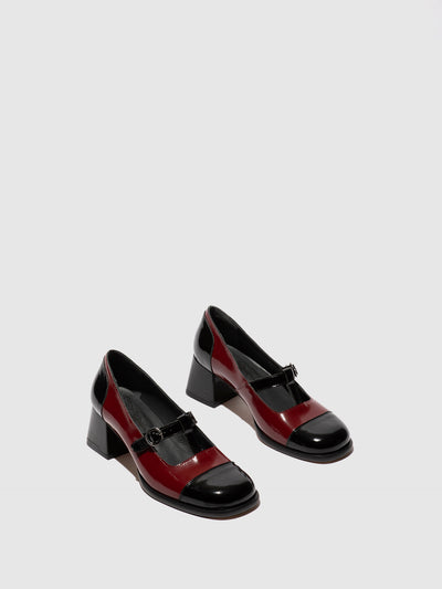 Buckle Shoes SOLF341FLY BLACK/INT.RUST