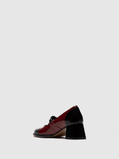 Buckle Shoes SOLF341FLY BLACK/INT.RUST
