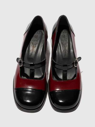 Buckle Shoes SOLF341FLY BLACK/INT.RUST