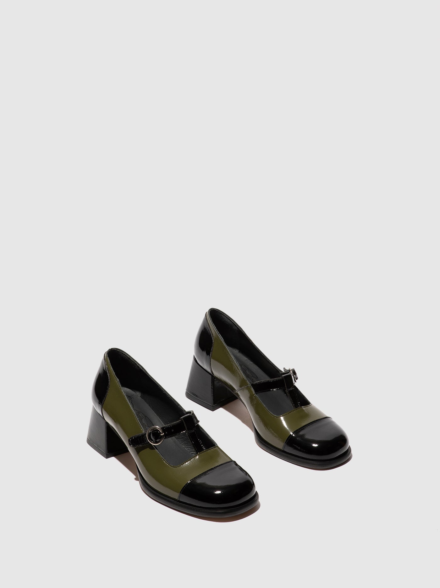 Buckle Shoes SOLF341FLY BLACK/SEA KELP