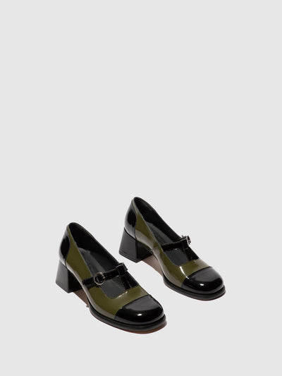 Buckle Shoes SOLF341FLY BLACK/SEA KELP
