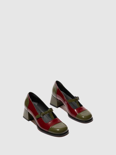 Buckle Shoes SOLF341FLY SEA/KELP INT. RUST